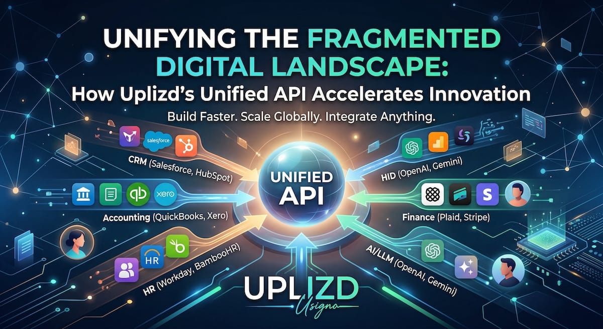 Unifying the Fragmented Digital Landscape: How Uplizd’s Unified API Accelerates Innovation
