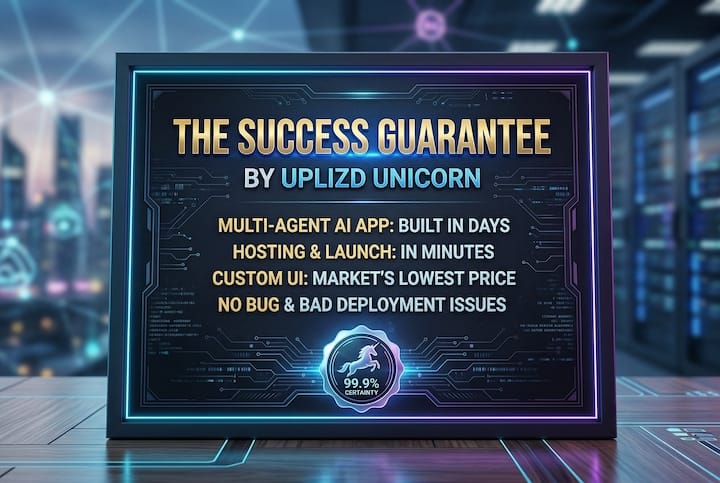 The "Success Guarantee" by Uplizd Unicorn