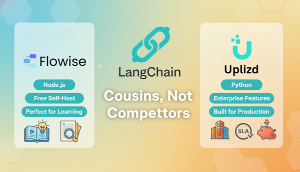 Flowise vs Uplizd: Battle of the LangChain Visual Builders 2025