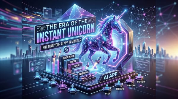 The Era of the Instant Unicorn: Building Your AI App in Minutes
